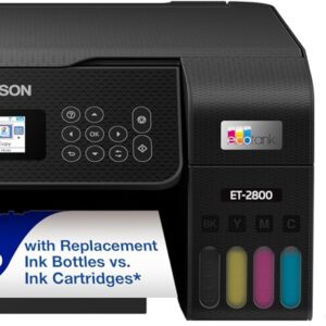 Epson EcoTank ET-2800 Wireless Color All-in-One Cartridge